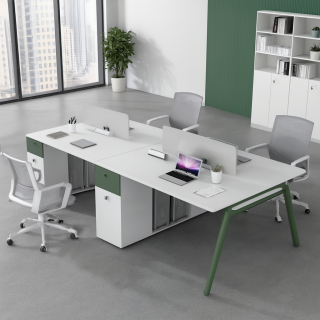 4-Way Modular Office Workstation