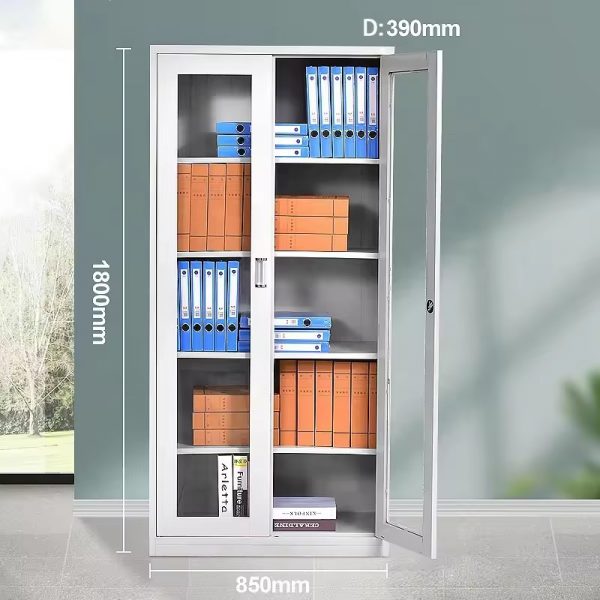 2-Door Full Metallic Office Filing Cabinet