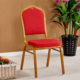 Red Conference Banquet Chair