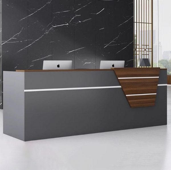 2.0M Modern Office Reception Desk
