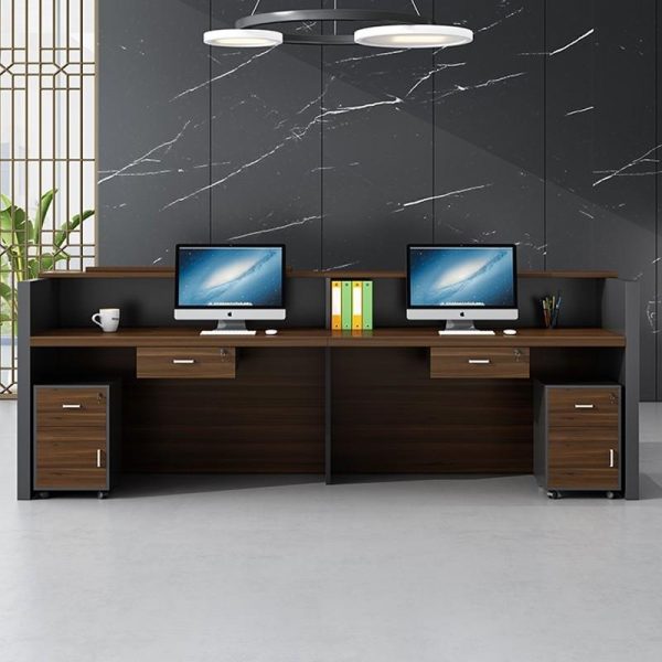2.0M Modern Office Reception Desk - Image 3