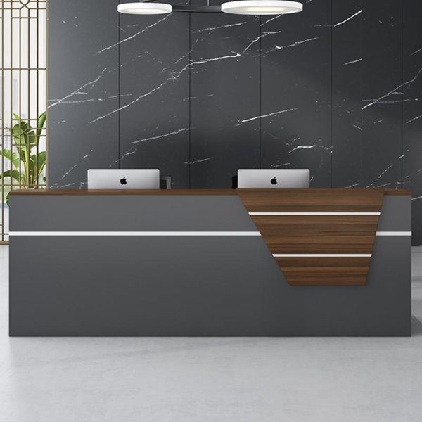 2.0M Modern Office Reception Desk - Image 4