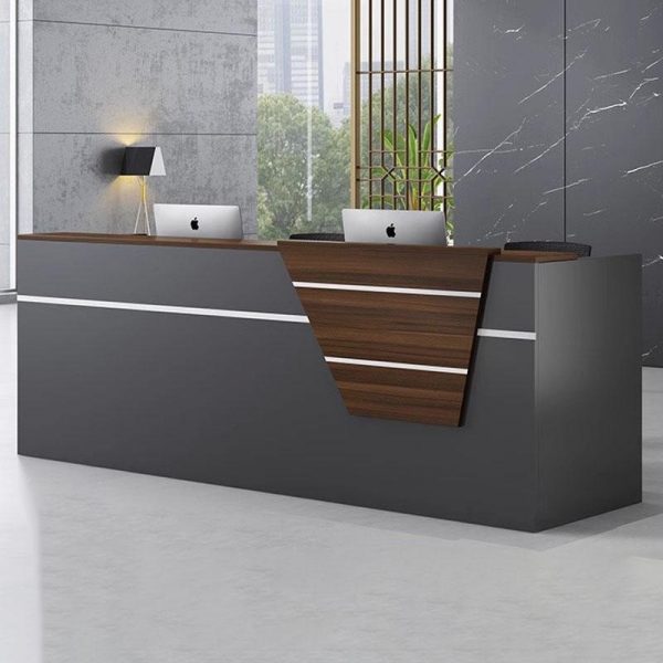 2.0M Modern Office Reception Desk - Image 5