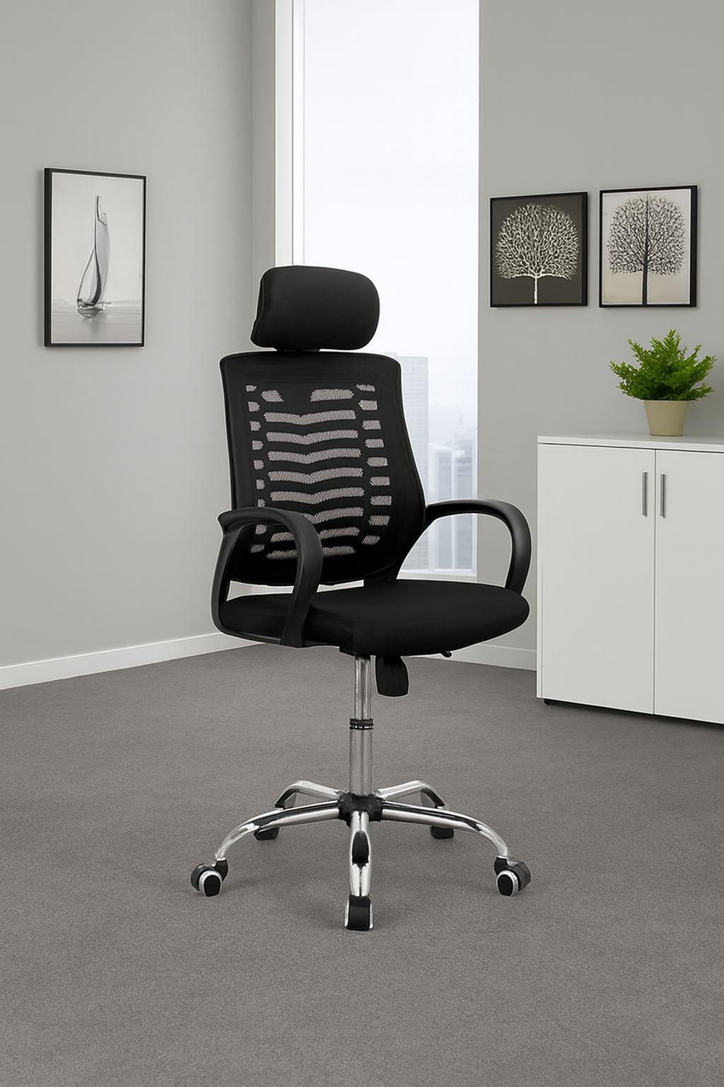 High Back Headreast Office Chair