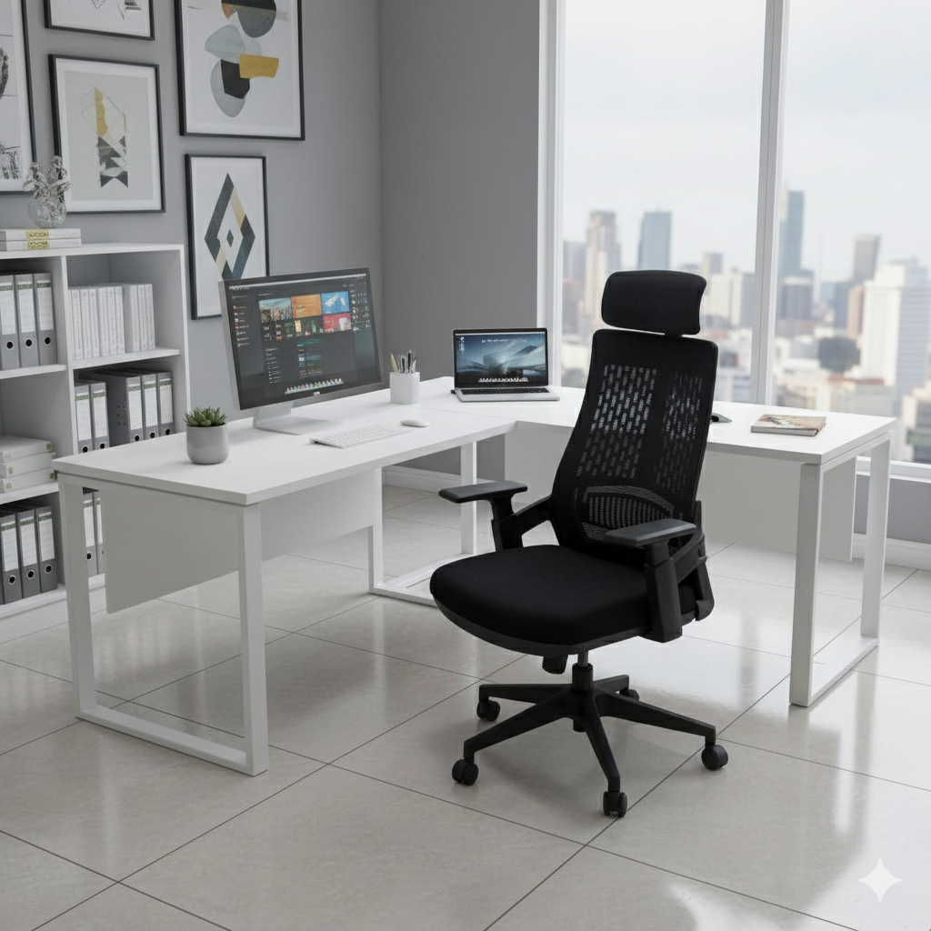 High Back Orthopedic Office Chair