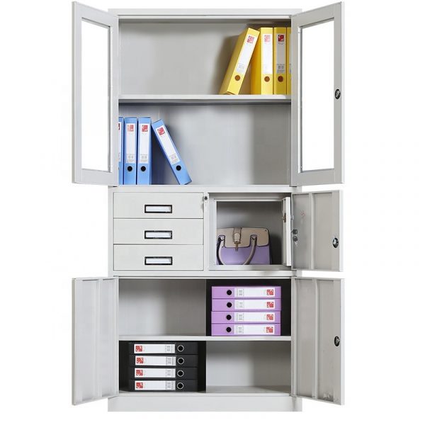 2-Door Metallic Office Filing Cabinet - Image 4