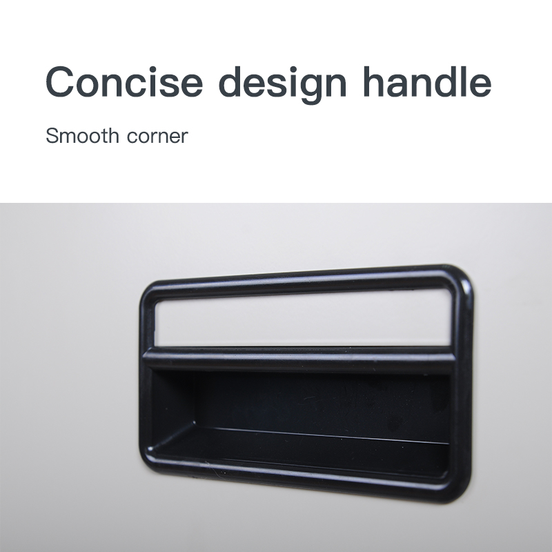 3-Drawers Metallic Filing Office Cabinet - Image 2