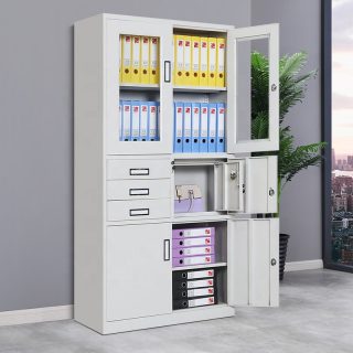 2-Door Metallic Office Filing Cabinet