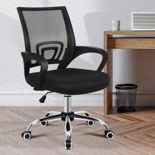 Mid Back Clerical Mesh Office Chair