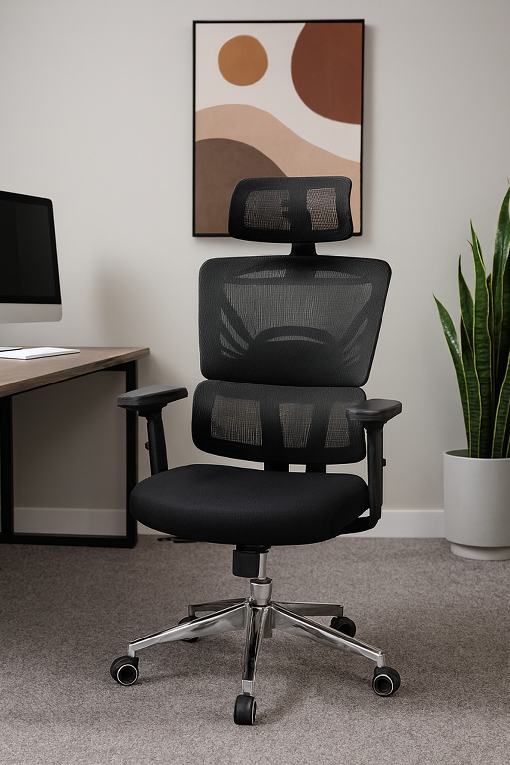High Back Orthopedic Office Chair