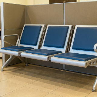 3-Link Reception Office Waiting Bench