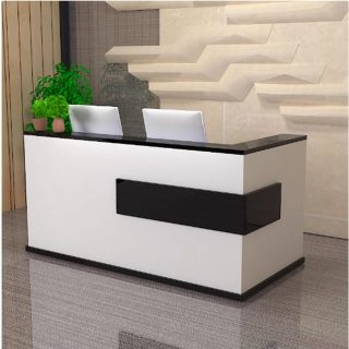 Modern reception desk for office front desk and waiting area