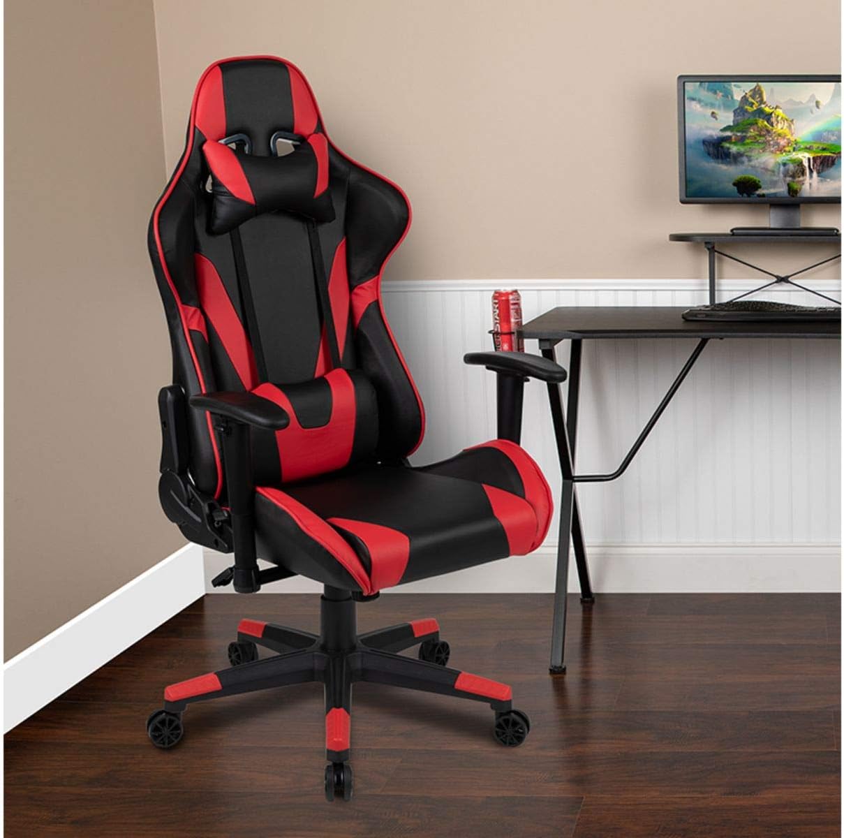 Gaming chair ergonomic office and gaming seat Kenya Adjustable gaming chair with headrest and lumbar support High-quality gaming chair for PC and console gamers Stylish ergonomic gaming seat for long gaming sessions
