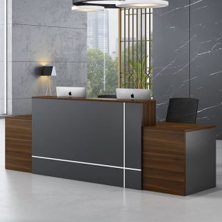 1.2m reception desk in Saika Nairobi office Modern front desk for office reception Nairobi Kenya Compact reception counter for clinics and offices Saika Professional office reception desk Nairobi Durable reception furniture for offices Kenya