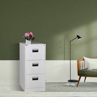 3-drawer filing cabinet in Saika Nairobi office Lockable office storage cabinet Nairobi Kenya Durable steel filing cabinet for office in Saika Professional 3-drawer document cabinet Nairobi Modern office filing cabinet Kenya