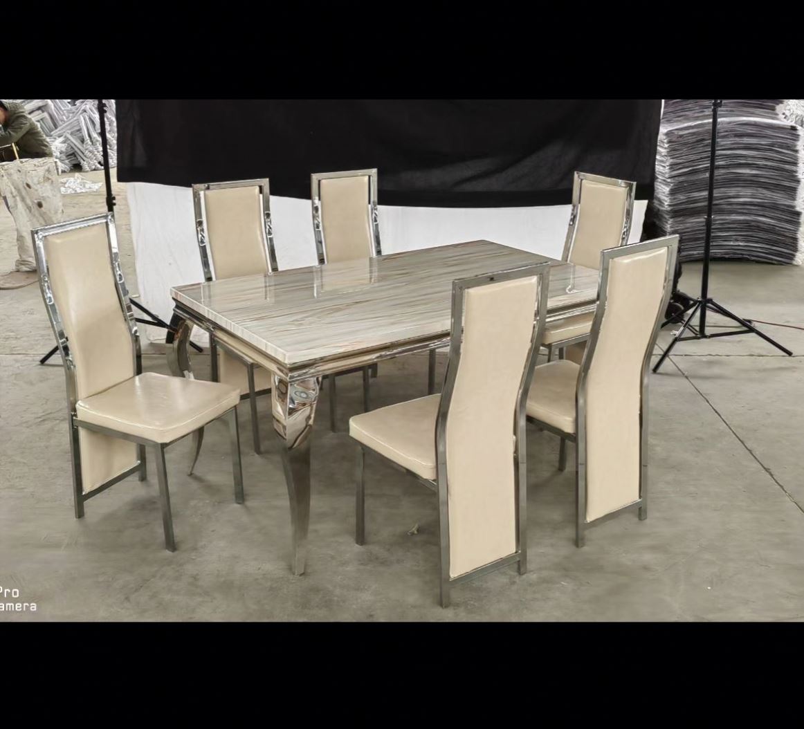Buy modern dining set in Saika, Nairobi. Stylish dining table and chairs with durable design and fast delivery across Kenya.