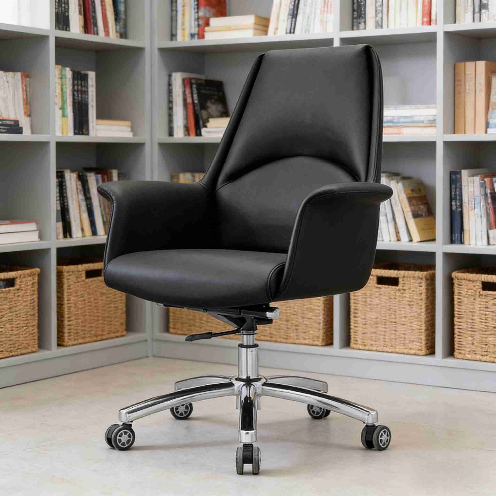 Midback executive office seat in Saika Nairobi office Ergonomic midback office chair with lumbar support Nairobi Comfortable executive chair for home office Saika Durable midback professional office chair Nairobi Kenya Premium office seat for executives in Saika Nairobi