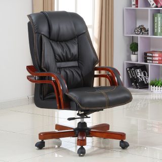 CEO Director's executive leather seat in Nairobi office