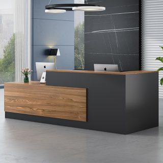 Reception desk with storage Kenya Office front desk Nairobi Modern corporate reception desk Kenya Large office reception counter Nairobi Office furniture Kenya