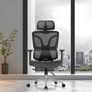 Orthopedic mesh seat in Saika Nairobi office Ergonomic mesh back office chair Nairobi Kenya Adjustable orthopedic office chair for professionals Saika Comfortable mesh executive chair Nairobi office Premium ergonomic mesh office seating Kenya