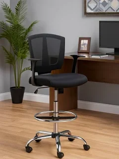 Highback counter cashier seat Nairobi Kenya Ergonomic swivel chair for cashier counter Kenya Adjustable front desk highback chair Nairobi Reception and cashier seating chair Kenya Comfortable highback office chair Nairobi