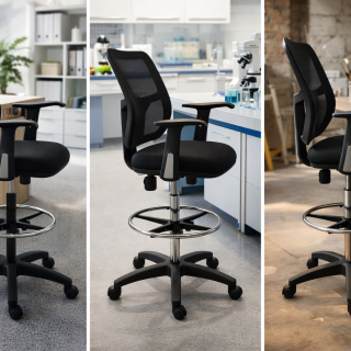 high counter cashier seat Nairobi, cashier chair Kenya, adjustable cashier stool Nairobi, high desk chair Kenya, counter stool for cashier Nairobi.