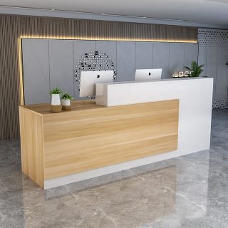1.8m reception desk in Nairobi Kenya modern office front desk reception desk Kenya front office furniture setup modern reception desk Nairobi office entrance desk office reception table Kenya 1.8m design front desk Kenya stylish office reception area