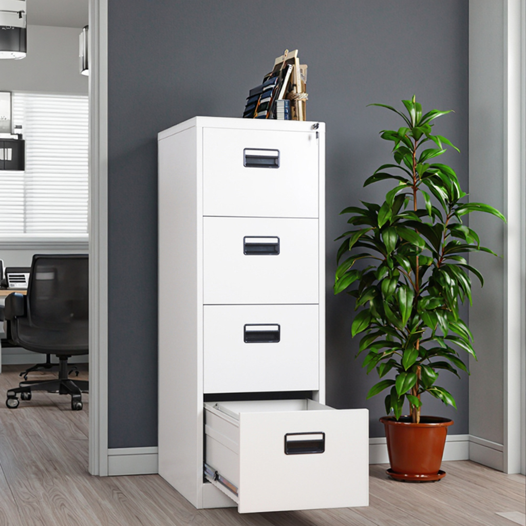4-Drawer Cabinet with Central Lock Kenya | Secure Office Storage Nairobi