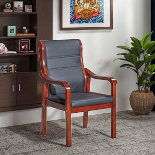 Executive visitors seat for office reception Kenya Leather executive visitor chair with metal frame Office guest chair with armrests Nairobi Modern executive waiting room chair Comfortable executive visitors seat price in Kenya
