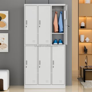 6 locker storage filing cabinet Nairobi, 6 locker filing cabinet Kenya, metal locker storage cabinet Nairobi, secure office storage Kenya, office filing locker cabinet Nairobi.