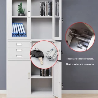 Metal Filing Cabinet with Safe Kenya | Secure Office Storage Nairobi