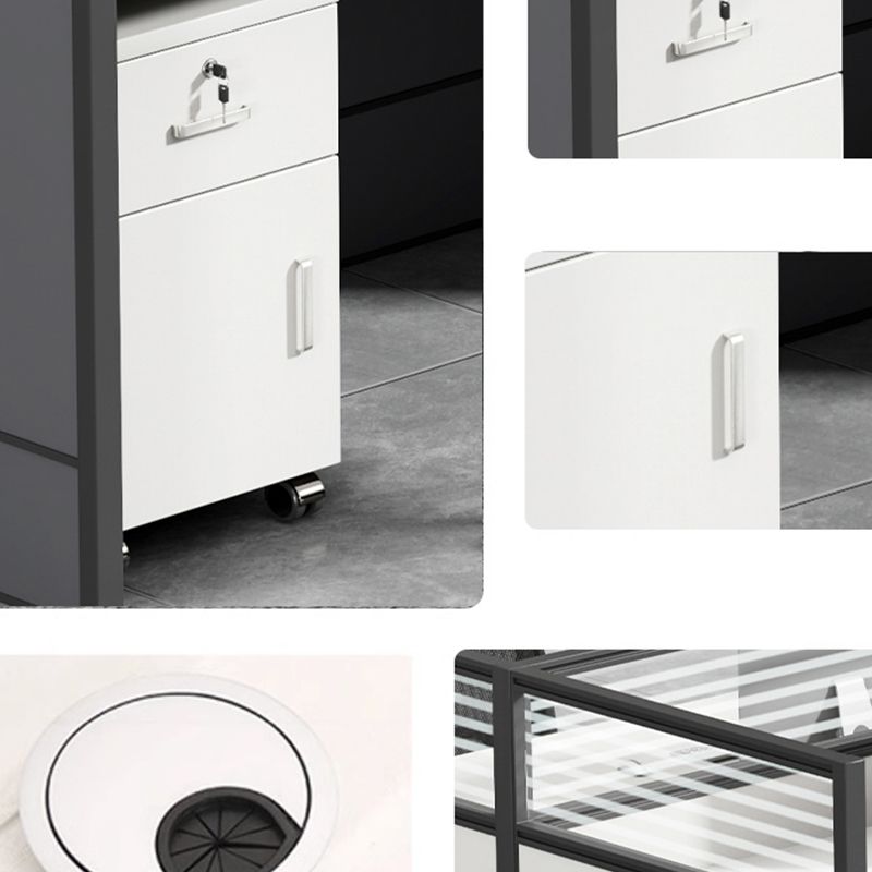 secretarial office seat, catalina office seat, 5-seater waiting sofa, 1.4m receptioon office desk, 2-door filing cabinet