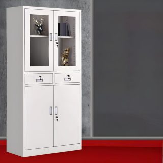 2-Door Metallic Office Filing Cabinet