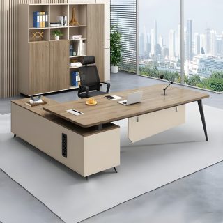 L-Shaped Advanced Command Office Desk