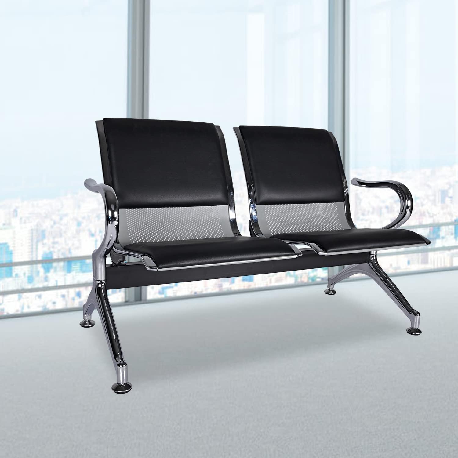 executitive office seat, clerical office seat, 1-way office workstatiion, secretarial office seat, catalina office seeat, 5-seater waiting sofa, 1.4m receptioon office desk, 2-door filing cabinet