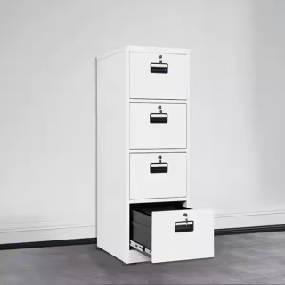 4-Drawsers Lockable Office Filing Cabinet