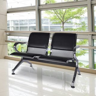2-Link Padded Office Waiting Bench