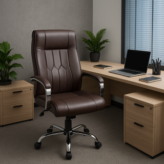 bliss executive seat, 1-way office workstatiion, secretarial office seat, catalina office seeat, 5-seater waiting sofa, 1.4m receptioon office desk, 2-door filing cabinet