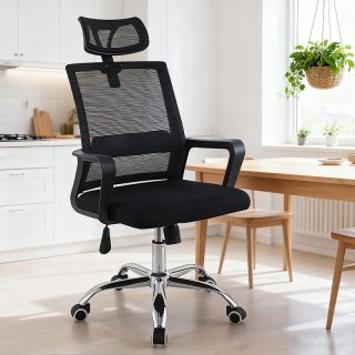 bliss executive seat, 1-way office workstatiion, secretarial office seat, catalina office seeat, 5-seater waiting sofa, 1.4m receptioon office desk, 2-door filing cabinet