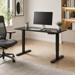 Electric height adjustable office table for modern office in Nairobi, Kenya