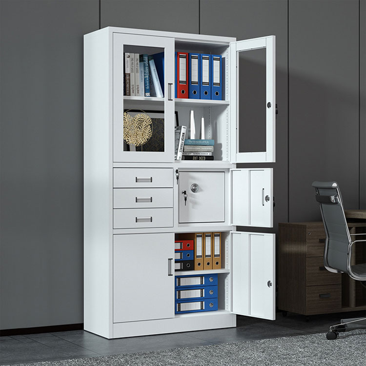 Metallic filing cabinet with safe for office storage in Nairobi, Kenya
