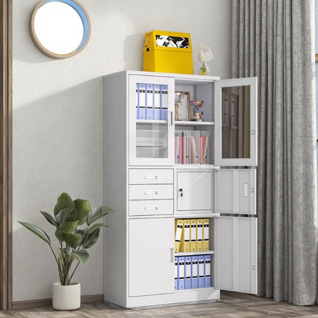 Metallic filing cabinet with safe for office storage in Nairobi, Kenya