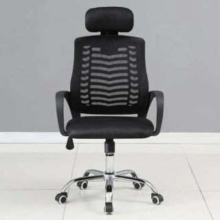 headrest office seat, tosca office seat,3-door filing cabinet, clerical office seat, 1-way office workstatiion, secretarial office seat, catalina office seeat, 5-seater waiting sofa, 1.4m receptioon office desk, 2-door filing cabinet