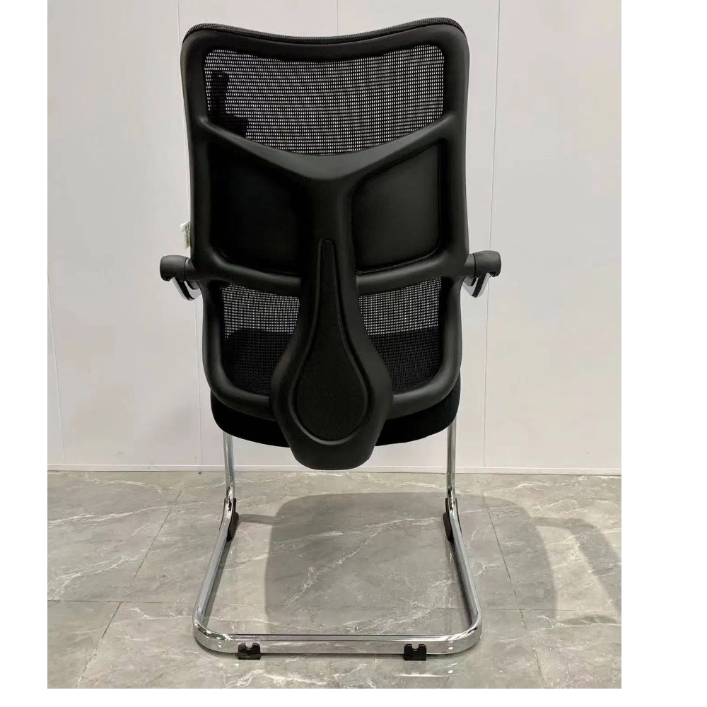 Ergonomic orthopedic visitor chair with lumbar support and cushioned seat in Nairobi, Kenya