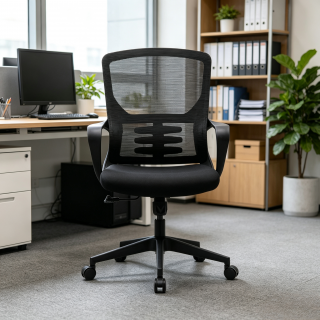 Secretarial office seat with comfortable supportive design for professional workstations in Nairobi, Kenya.