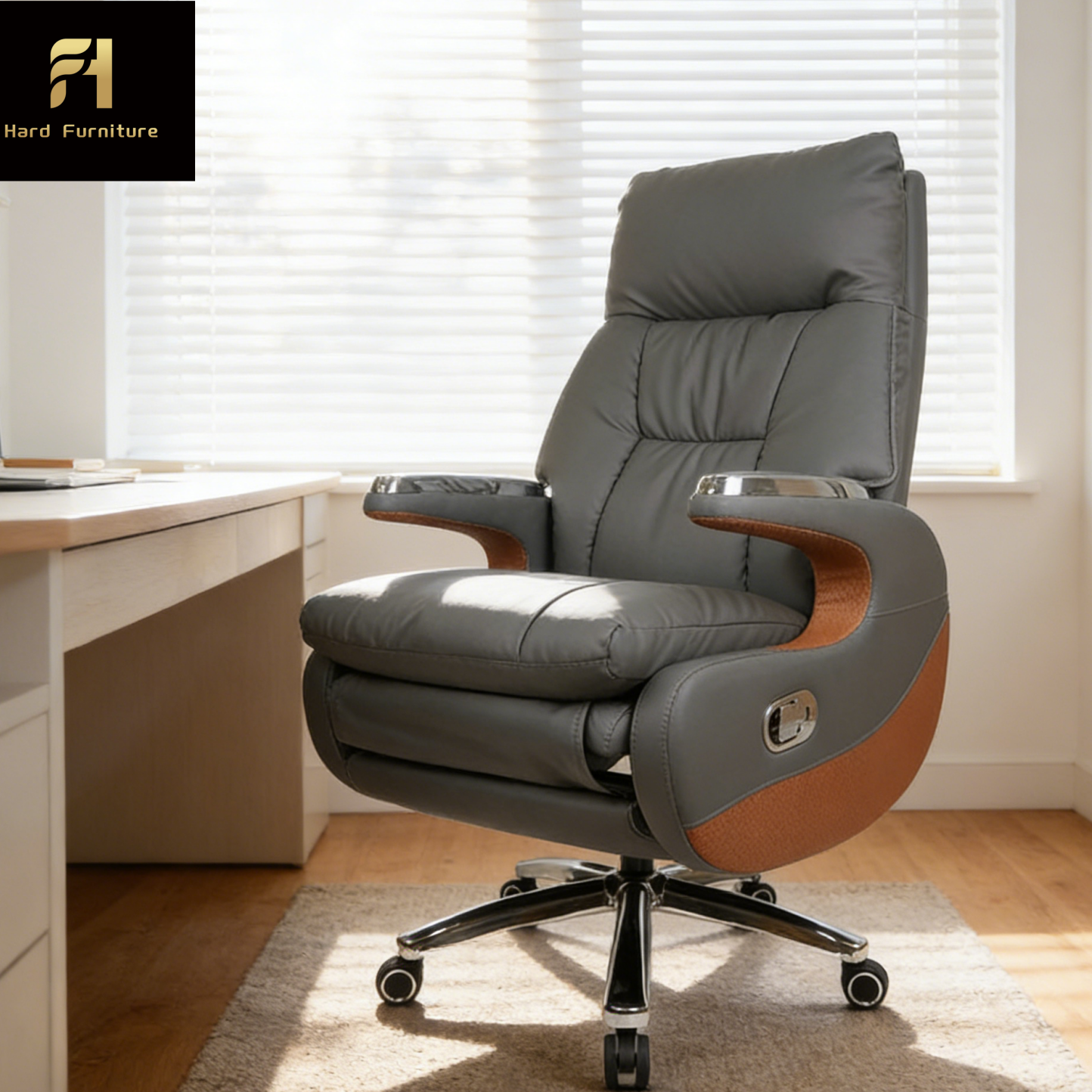 Recliner directors office seat with high back and padded design for executive office comfort in Nairobi Kenya
