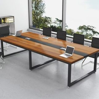 2.4M conference table with a spacious professional design for modern boardrooms and meeting rooms in Nairobi, Kenya.