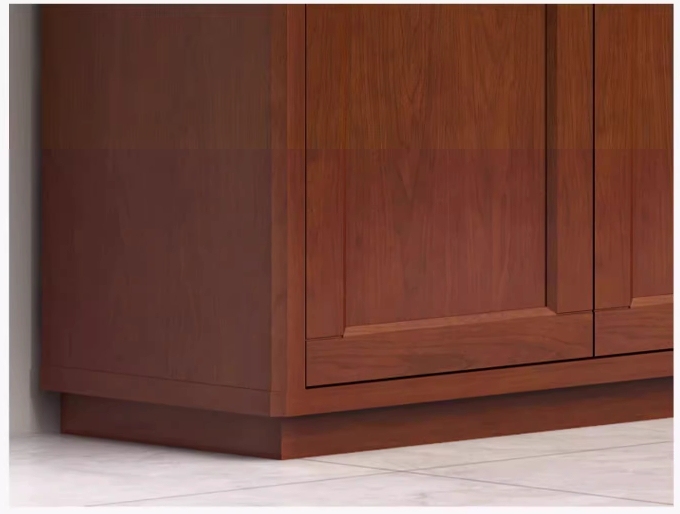 3-door wooden filing cabinet with spacious storage compartments for organizing files and office documents, ideal for offices, institutions, and workspaces in Nairobi, Kenya.