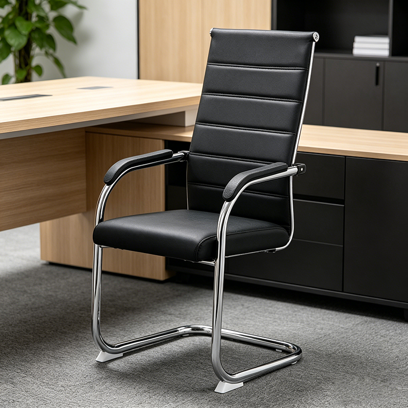 Comfortable visitors office seat with padded backrest and sturdy frame, ideal for office reception areas, meeting rooms, waiting areas, and professional workspaces in Nairobi, Kenya.