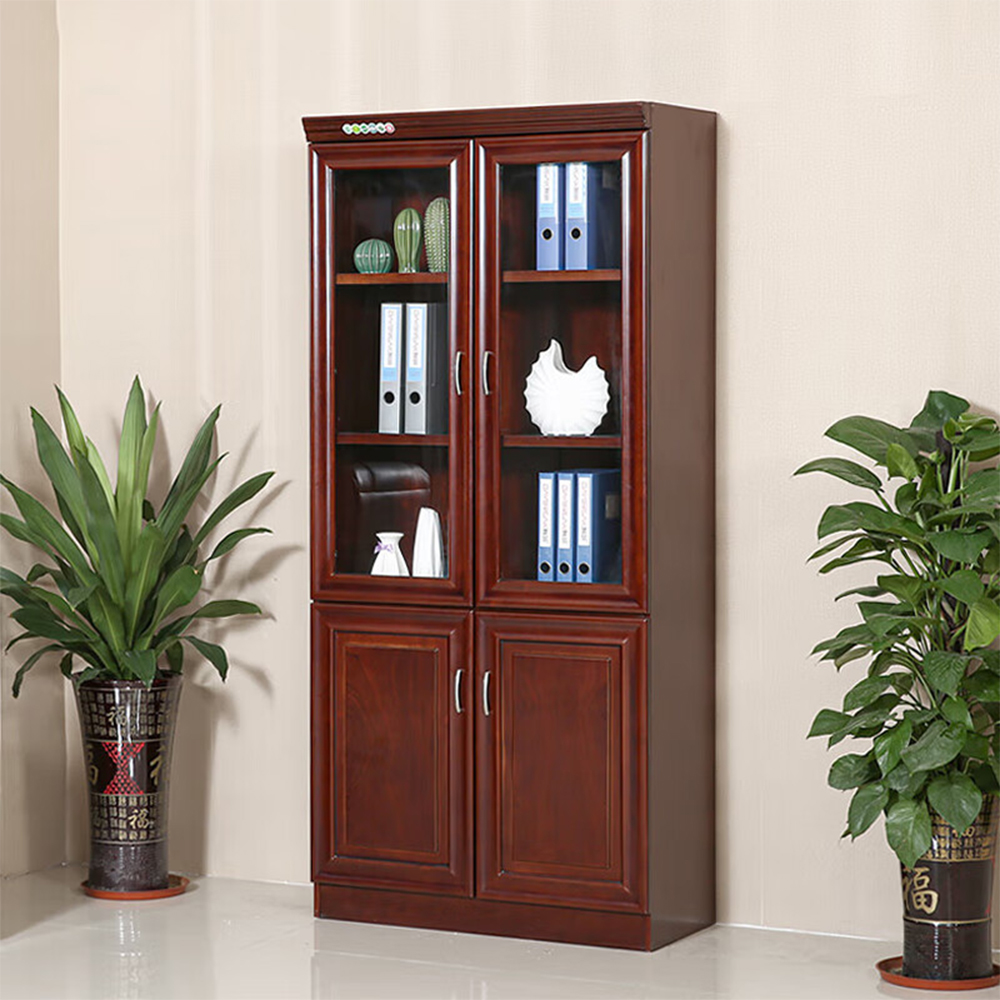 3-door wooden filing cabinet with spacious storage compartments for organizing files and office documents, ideal for offices, institutions, and workspaces in Nairobi, Kenya.